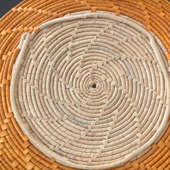 5 rattan wood placemat chargers - Picture 7 of 11